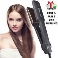 BLONDFORTE Hair Straightening Flat Iron Straightener Ceramic for Healthy Styling