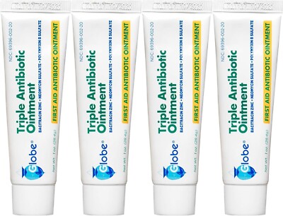 First Aid Triple Antibiotic Ointment 1 oz. 4 Tubes Total 4 oz.