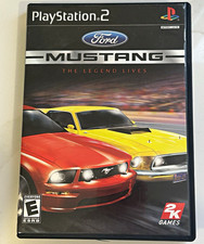 PlayStation 2 Ford Mustang: The Legend Lives 2K Games Multiplayer NTSC 2005 E