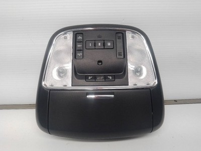 Black Front Overhead Roof Console from 2016 Jeep Grand Cherokee 11747785