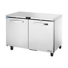 True TUC-48F-HC SPEC3 48" 2-Door Undercounter Freezer, Stainless Steel, 1/2 hp