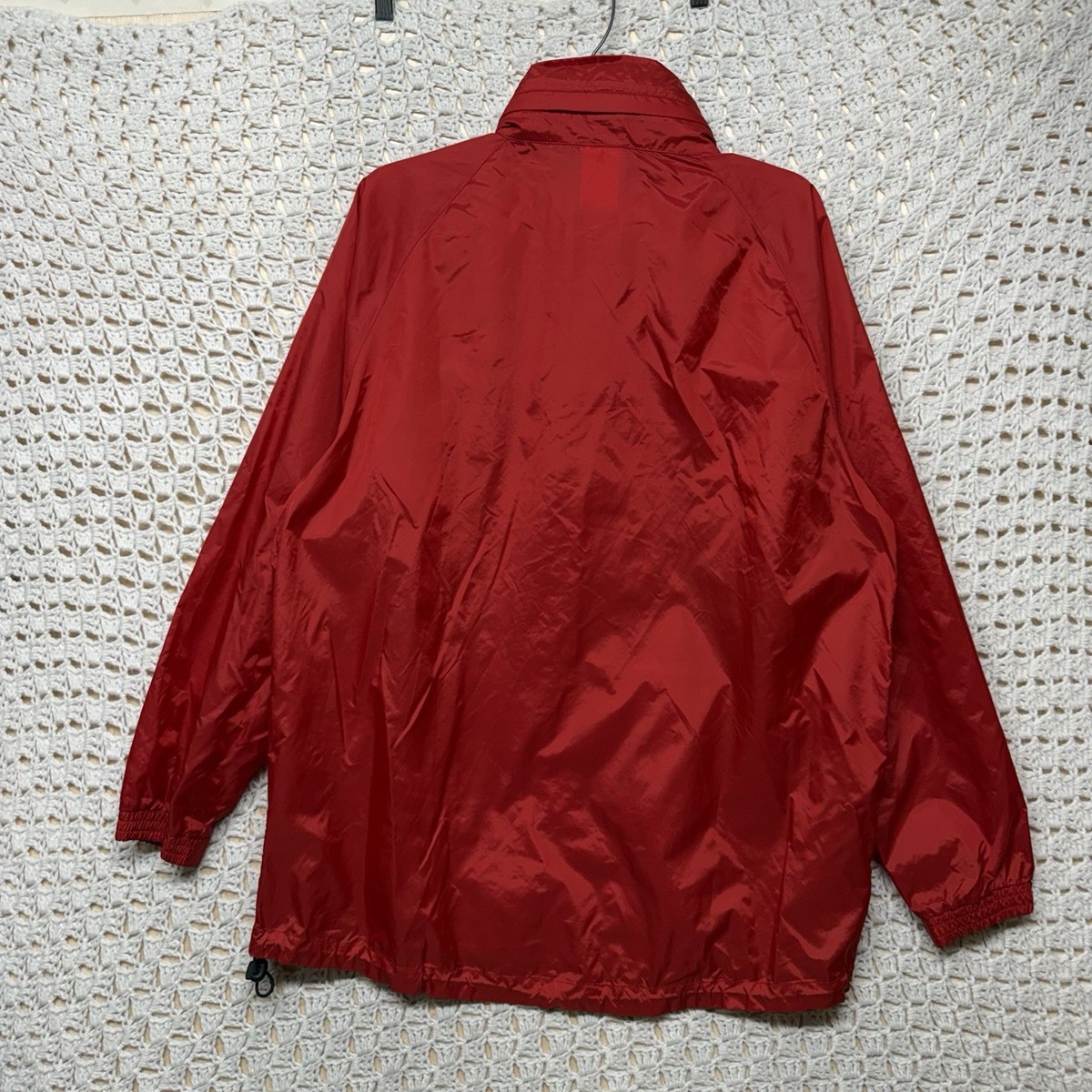 Xelaju MC Joma sport rain Hoodie jacket Mens Small Red Guatemala