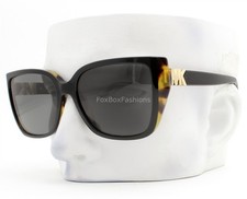Michael Kors Acadia Sunglasses Black on Brown Tortoise MK 2199 395087 with Case