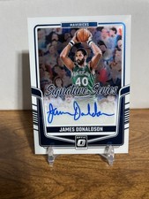 2024-25 Panini Donruss Optic - Signature Series James Donaldson, SS-DNL (AU)