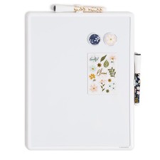 U Brands Contempo Magnetic Dry Erase Board White Board Kit, Set of 19, 11 x 14