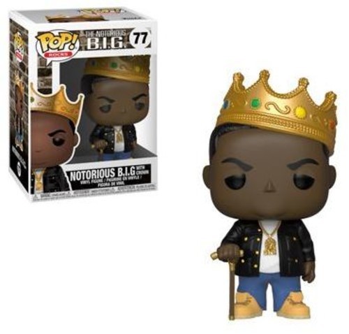 The Notorious B.i.g. - Funko Pop! Rocks: Notorious B.i.g., Sin Gafas [Juguete Nuevo]