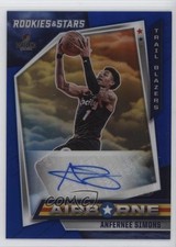 2021 Panini Chronicles Airborne Signatures Blue 19/25 Anfernee Simons Auto 1e6a
