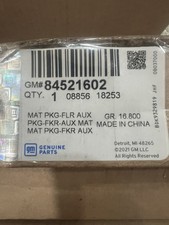 New Oem Gm Front Rear All Weather Floor Mats 84521602 Silverado Sierra 19-26 New Oem Gm Front Rear All Weather Floor Mats 84521602 Silverado Sierra 19-26