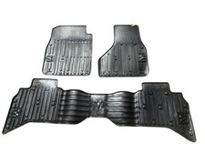 Oem Dodge Ram 1500 2500 3500 Quad Cab All Weather Rubber Floor Mats Mopar Black