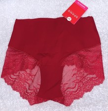 SPANX Undie-Tectable Red Pop Lace Hi Hipster Next To Nothing Panty Womens Sz XS