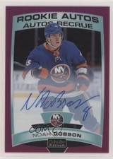 2019 O-Pee-Chee Platinum Rookie Autos Matte Pink 5/99 Noah Dobson #R-ND Auto i8h