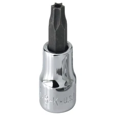 SK PROFESSIONAL TOOLS 45440 Socket Bit, Steel, 3/8 in, TpSz T40 12A454