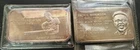 Lot of 2 - 1 Troy oz each .999 Fine Silver Mint Bars, Baseball commemorative 2oz
