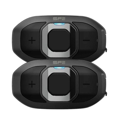 Sena SF2-03 Doppelpack Motorradhelm Bluetooth Kommunikationssystem Gegensprechanlage