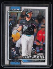 #317 2026 Topps Troy Johnston RC Miami Marlins