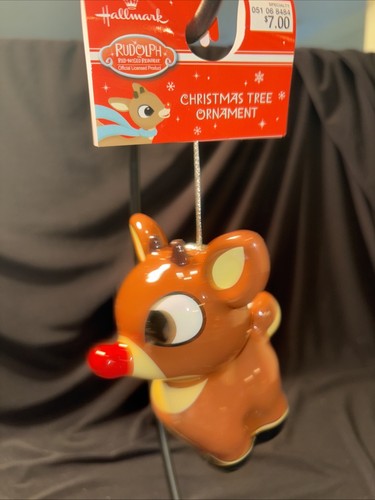 NWT Hallmark Rudolph The Reindeer Christmas Tree Ornament 3" x 4.5" | eBay