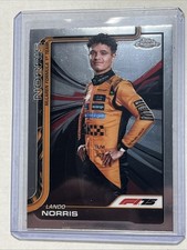 2025 Topps Chrome F1 #5 Lando Norris Refractor