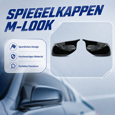 Spiegelabdeckung Klavierschwarz T�rau�enspiegel Kappe F�r BMW 5er E61 E63