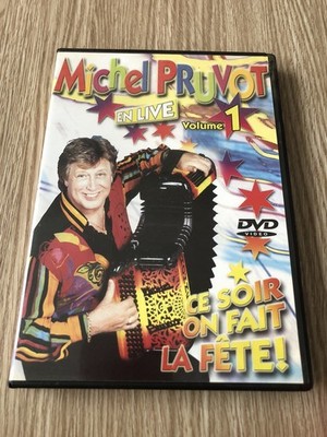 MICHEL PRUVOT LIVE VOLUME 1 AKKORDEON MUSETTE DVD SEHR GUTER ZUSTAND SELTEN