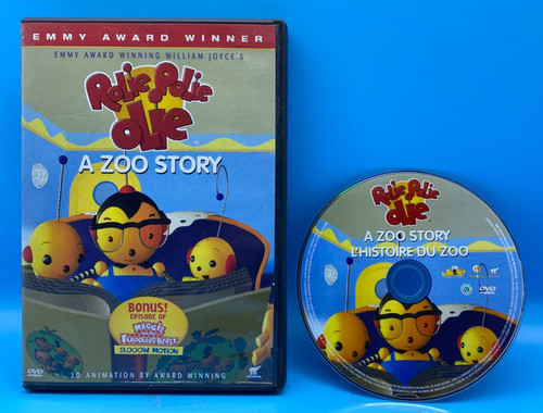 Rolie Polie Olie - A Zoo Story DVD 2000 Animation for Kids Good Condition