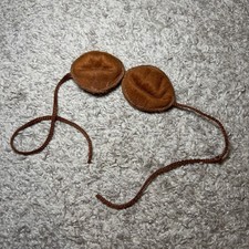 Build-A-Bear Hawaiian Hula Luau Outfit Coconut Bra Top Accessory Brown Swimming