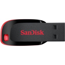SanDisk Cruzer Blade 64GB USB 2.0 Flash Drive SDCZ50-064G-B Portable Memory