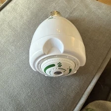 Earth 3-Spray Patterns 1.25 GPM 2.7 in. Single Wall Mount Fixed Shower Head