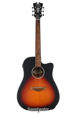 D'Angelico Premier Bowery LS Acoustic-electric Guitar - Satin Vintage Sunburst