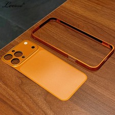 Luxury Metal Frame Case For iPhone 16 15 14 13 12 Upgrade 17