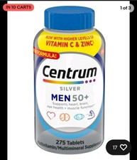   Centrum Silver Men 50+ Multivitamin, 275 Ta...
