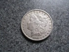 1894'o MORGAN SILVER DOLLAR  in VERY NICE  AU condition. NICE DATE!