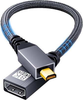 8K Micro HDMI to HDMI Adapter Micro HDMI Male to Female 4K 60Hz 240Hz 48Gbps