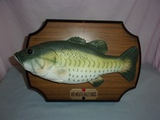 Big Mouth Billy Bass Originale Canto Pesce Parlante Gemma 1999 Funziona VIDEO