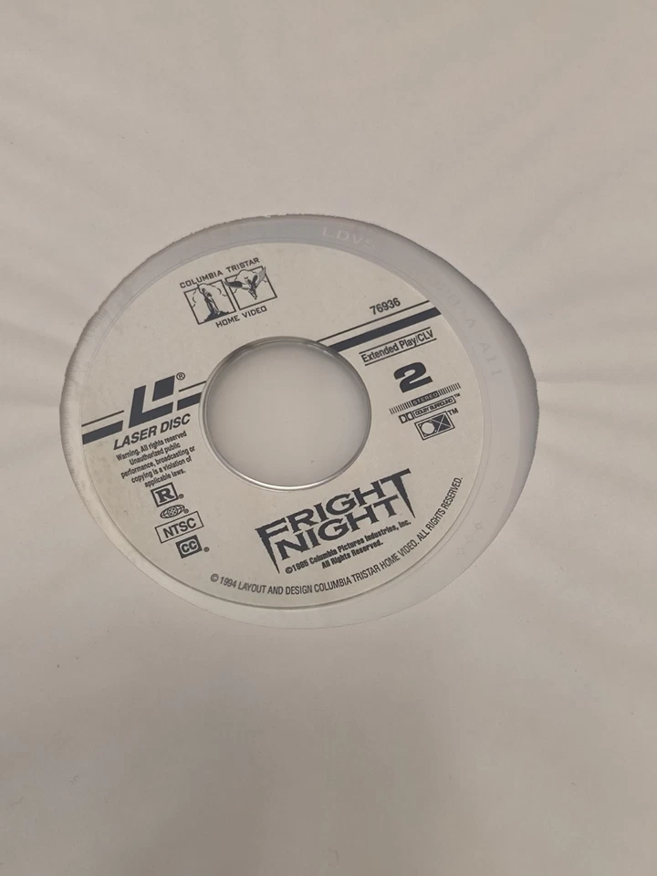 " Fright Night " Deluxe Widescreen Presentation LaserDisc - Bild 2 von 4