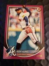 2025 Bowman - Ozzie Albies Purple #71  /299 ATLANTA BRAVES 