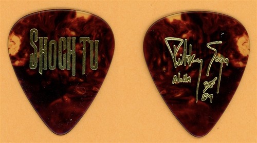 Shock Tu Rikki Soga Vintage Guitar Pick - 1991 US Tour
