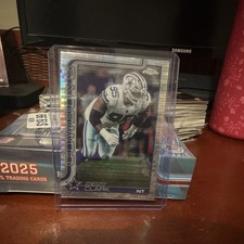 2025 Topps Chrome Football Kenny Clark Dallas Cowboys #73 silver pulsar  