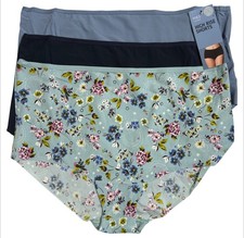 BNWT M&S 3 Part Set Dusted Aqua Mix High Rise Short Knickers - Various Sizes