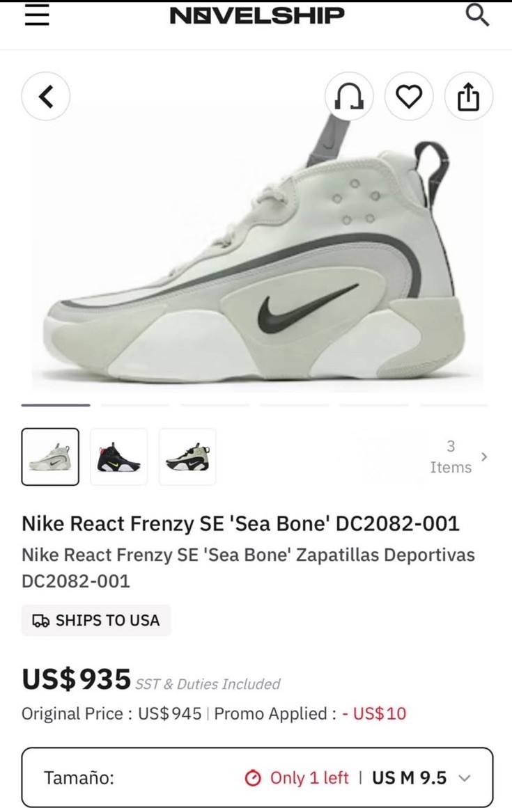 Nike React Frenzy SE  display picture 2