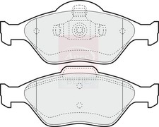 Brake Pads Set fits FORD FUSION 1.4 Front 02 to 12 1101462 1101463 1101464 New