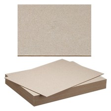 0.08"x12"x8" Book Board, 20 Pack Chipboard Sheets Book Binding Board, Gray