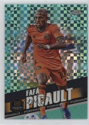 2022 Topps Chrome MLS Aqua X-Fractor 21/299 Fafa Picault Fafà Picault #136 11n6