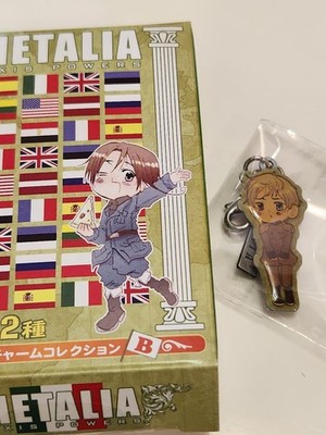 Movic Hetalia Axis Powers APH Metal Charm Keychain Mascot B Latvia
