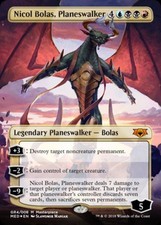 MTG English Nicol Bolas, Planeswalker NM Foil Guilds of Ravnica Mythic Edition