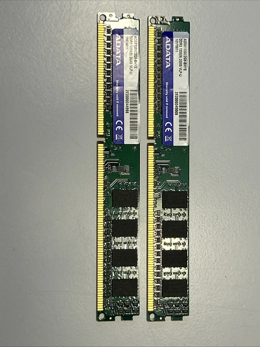 ADATA DDR3 SDRAM Computer Memory (RAM) for sale - eBay