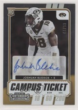 2021 Panini Contenders Draft Picks Campus Ticket 47/99 Joshuah Bledsoe Auto 0ea4