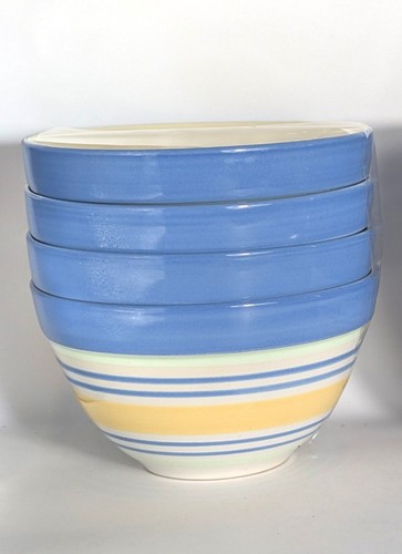 Set Of 4 Pfaltzgraff Summer Breeze Soup Cereal Bowl 1817583