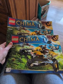 70005 LEGO Chima Laval&rsquo;s Royal Fighter 100% Complete 2 Manuals EX COND 2013