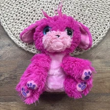 Scuff A Luvs Pink Puppy Dog Plush 7.5” Fuzzy Stuffed Animal Moose Toys
