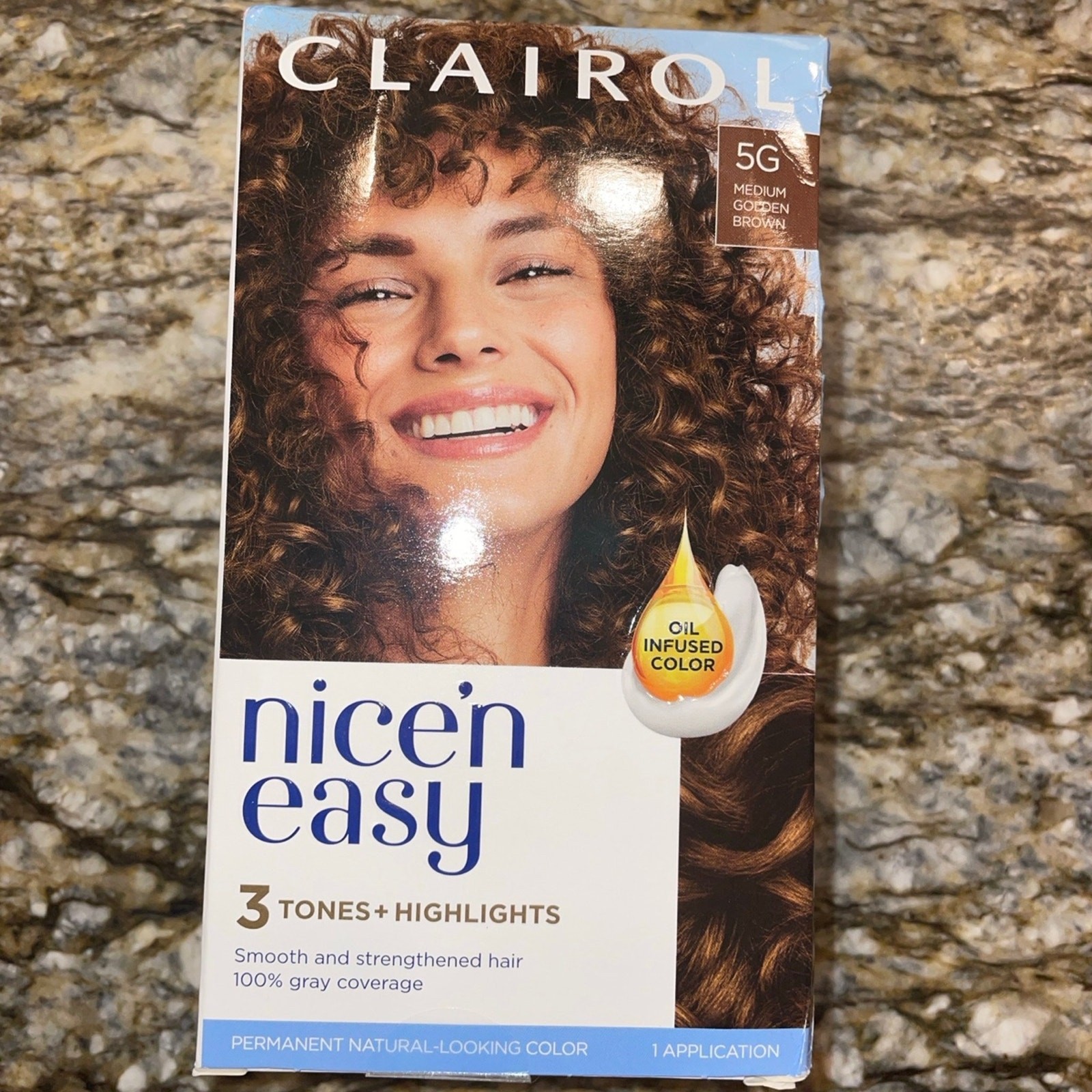 Cream, 5g Medium Golden Brown, Hair Dye